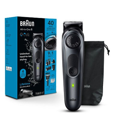 Braun All-In-One Style Kit Series-5 AiO5470 Rechargeable 9-in-1 Body Beard &amp; Hair Trimmer - New by This is Beauty US
