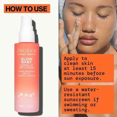 Pacifica Glow Baby Super Glow Face Lotion SPF 30 1.7 fl oz - Imperfect Box