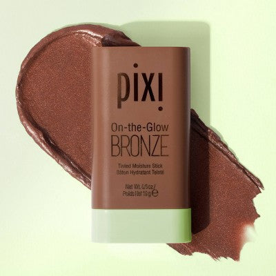 Pixi On The Glow Bronze Tinted Moisturizer Stick Bronzer Beach Glow 0.6oz - Imperfect Box by This is Beauty US