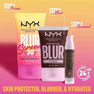 NYX Professional Makeup Blur Screen Primer SPF 30 1.01 fl oz - New