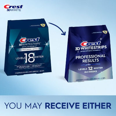 Crest 3D Whitestrips Professional Whitening Kit 20 Treatments - Imperfect Box by This is Beauty US