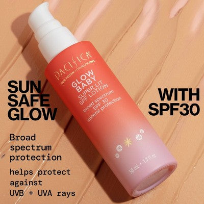 Pacifica Glow Baby Super Glow Face Lotion SPF 30 1.7 fl oz - Missing Box by This is Beauty US