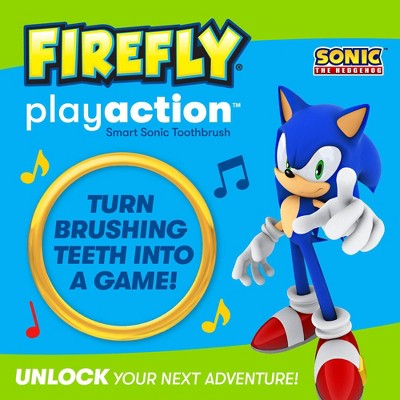 Firefly Play Action Electric Toothbrush Sonic the Hedgehog - Imperfect Box by This is Beauty US