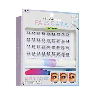 KISS Products Falscara Clear Band Lash Extension Kit 36ct - Imperfect Box