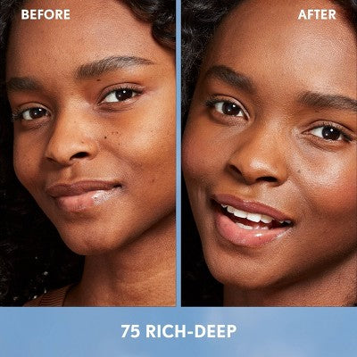 COVERGIRL Simply Ageless Skin Perfector Essence Foundation 75 Rich Deep 1 fl oz - New by This is Beauty US