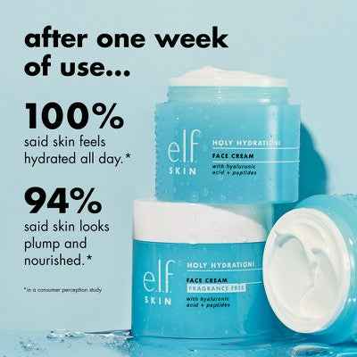e.l.f. Holy Hydration! Face Cream 1.8oz - Imperfect Box