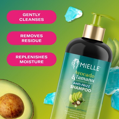 Mielle Organics Avocado &amp; Tamanu Anti-Frizz Shampoo 12 fl oz - New