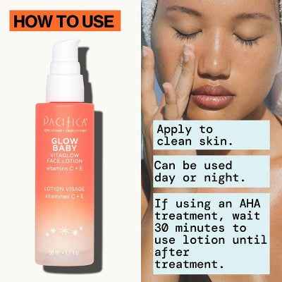 Pacifica Glow Baby Vitaglow Lotion 1.7 fl oz - Imperfect Box