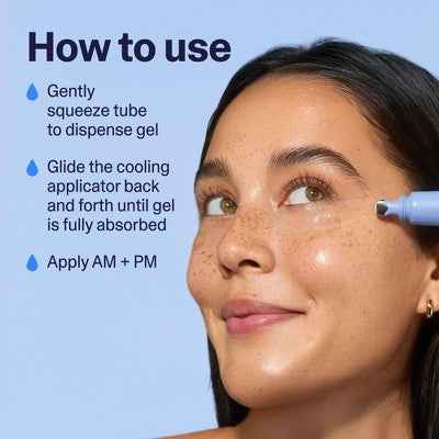 Curology Hydro+ Gel Eye Cream 0.5 fl oz - New