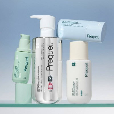 Prequel Half &amp; Half Peptides + Ceramides Fluid Moisturizer  5.7oz - Imperfect Container