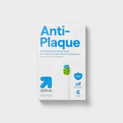 Anti-Plaque Sonic Brush Heads Up&amp;Up - Imperfect Box