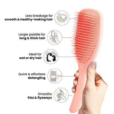 Tangle Teezer Ultimate Detangler Hair Brush Large Peach - New