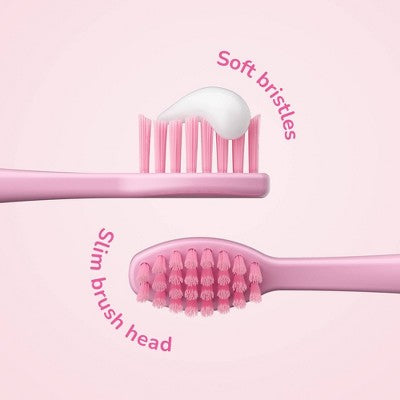 ORDO Sonic Kids Battery Toothbrush Squishmallows Auggie Pink - Imperfect Box by This is Beauty US