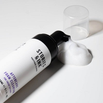 Stories &amp; Ink Repairing Aftercare Foaming Body Cleanser 5.07 fl oz - imperfect Box