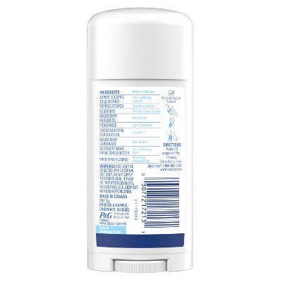Secret Dry Feel Whole Body Deodorant Light &amp; Fresh 2.4oz - New by This is Beauty US