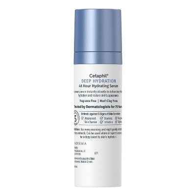 Cetaphil Deep Hydration 48 Hour Activation Hyaluronic Acid Serum 1 fl oz - New