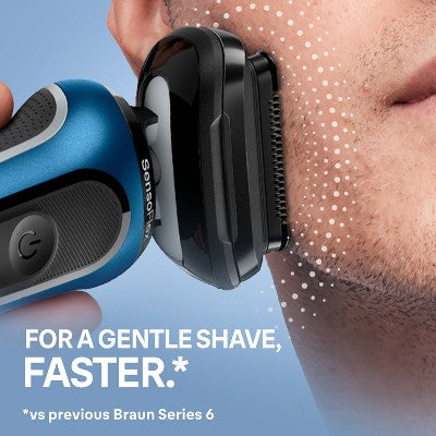 Braun Series 6-6172cc Rechargeable Wet &amp; Dry Shaver + Smart Care Center - Imperfect Box