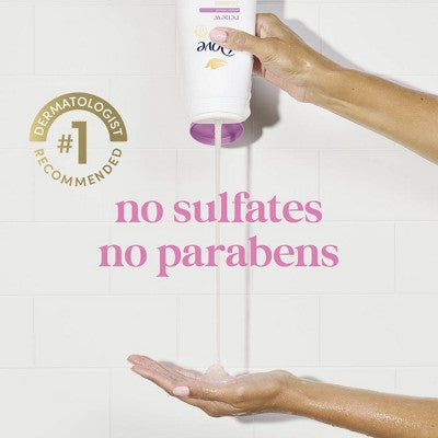 Dove Renew Body Wash Pump Peony &amp; Rose Oil Nourishing 24hr Lotion-Soft Skin 30.6 fl oz - Imperfect Container by This is Beauty US