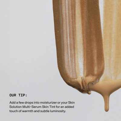 Versed Mood Lighting Luminizing Glow Drops Bronzer Sheer Golden 1 fl oz - Imperfect Box