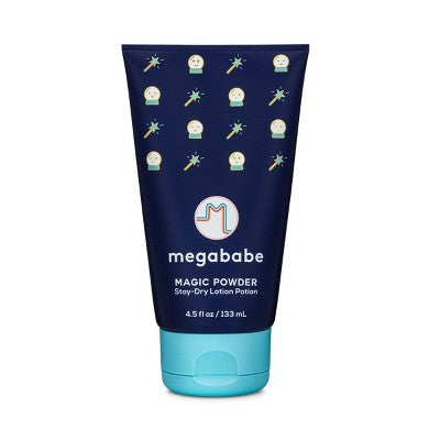Megababe Magic Powder Stay-Dry Lotion Potion Cream Deodorant 4.5 fl oz - Imperfect Container by This is Beauty US