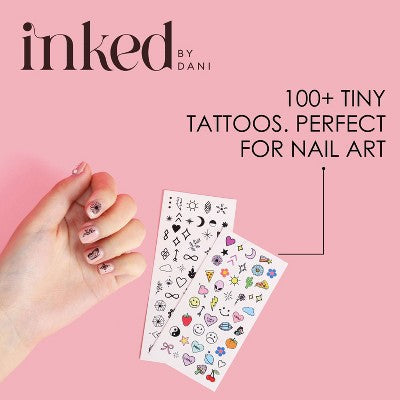 JAPONESQUE Nailed It! Art Kit. Inked By Dani Nail Art Tattoos 6pc - New by This is Beauty US