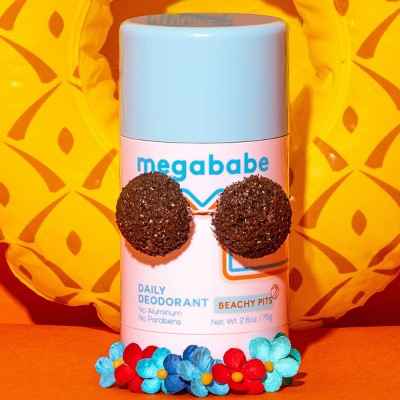 Megababe Beachy Pits Daily Solid Deodorant 2.6oz - New