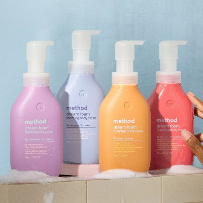 Method Dream Foam Body Wash Jasmine + Sandalwood 13.5 fl oz - New by This is Beauty US