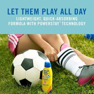 Banana Boat Kids Sport Sunscreen Spray SPF 50+ 9.5oz - Imperfect Container