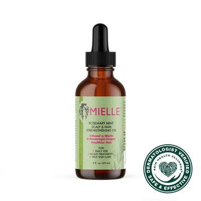 Mielle Organics Rosemary Mint Scalp &amp; Strengthening Hair Oil 2 fl oz - Imperfect Container by This is Beauty US