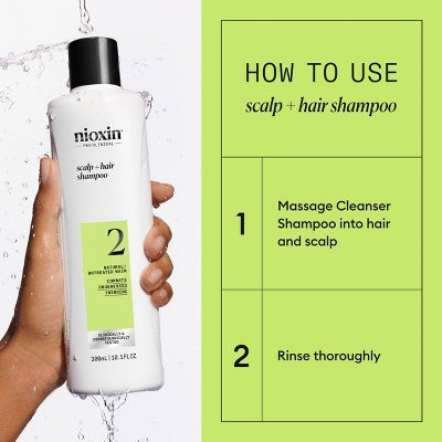 Nioxin System 2 Shampoo Cleanser 10.1 fl oz - New by This is Beauty US