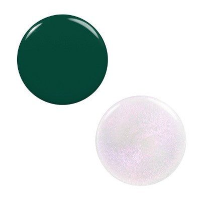 essie gel by essie Evergreen Fantasy Longwear Duo Gift Set Vegan Nail Polish Set 2pc - Imperfect Box by This is Beauty US