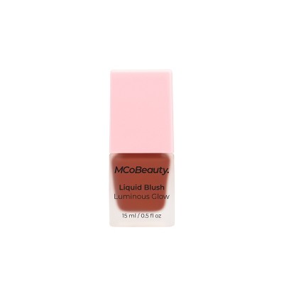 MCoBeauty Liquid Blush Luminous Glow Bella Vita/Dusty Rose 0.5 fl oz - New by This is Beauty US