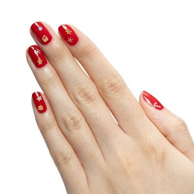 Olive &amp; June Mini Mani Nail Polish Gift Set Gingerbread 3ct - Imperfect Box