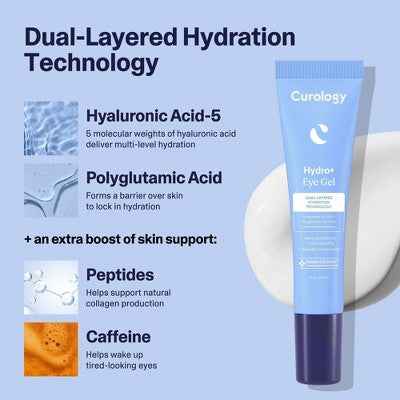 Curology Hydro+ Gel Eye Cream 0.5 fl oz - New