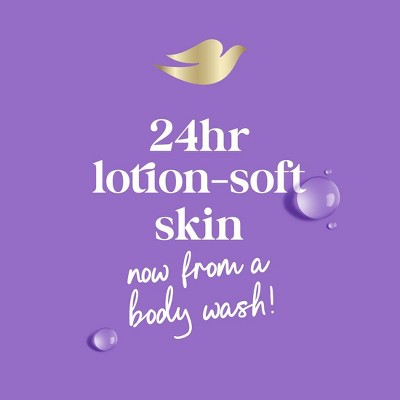 Dove Relax Body Wash Lavender &amp; Chamomile 24hr Lotion Soft Skin 20 fl oz - Imperfect Container by This is Beauty US