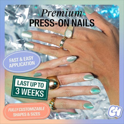 Chillhouse Chill Tips Press-On Fake Nails AI Supernova 24ct - Imperfect Box by This is Beauty US