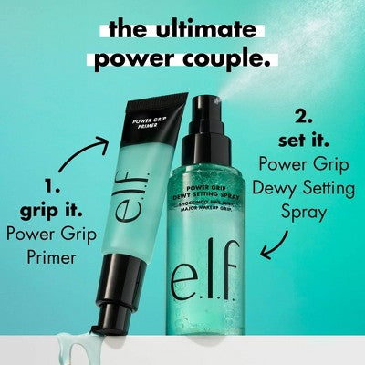 e.l.f. Power Grip Dewy Setting Spray 2.7 fl oz - New by This is Beauty US