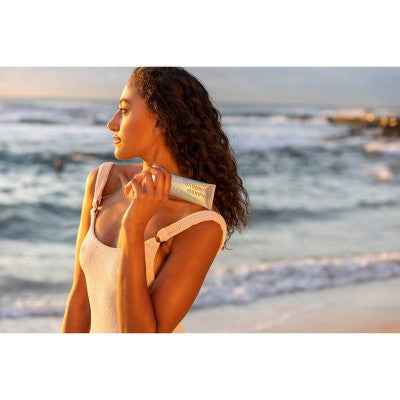 Naked Sundays Golden Glow Body Sunscreen SPF50+ 100ml - Imperfect Box