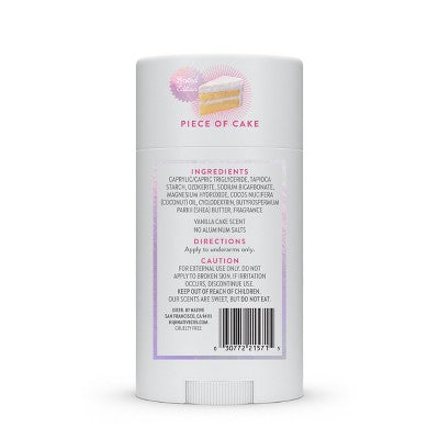 Native Limited Edition Solid Deodorant Vanilla Piece of Cake 2.65oz - Imperfect Container by This is Beauty US