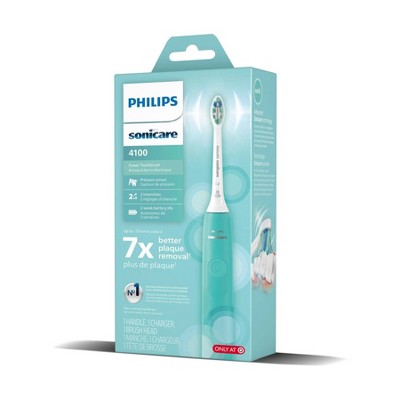 Philips Sonicare 4100 Rechargeable Electric Toothbrush Turquoise - Imperfect Box by This is Beauty US