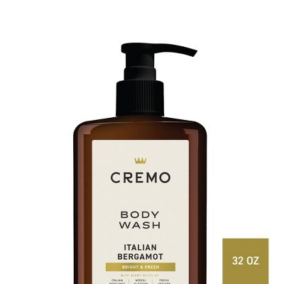 Cremo Italian Bergamot Body Wash 32 fl oz - Imperfect Container by This is Beauty US