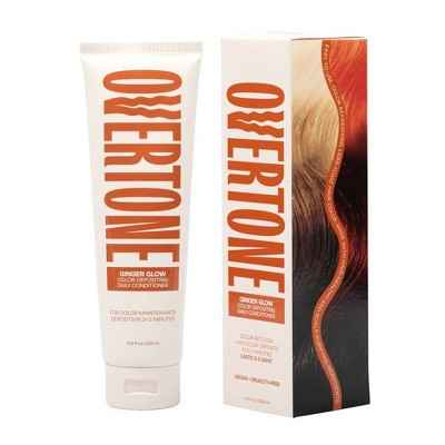 Overtone Ginger Glow Daily Conditioner- Semi-Permanent Copper 4.5 oz - New