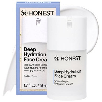 Honest Beauty Deep Hydration Face Cream with Shea Butter 1.7 fl oz - Missing Box by This is Beauty US