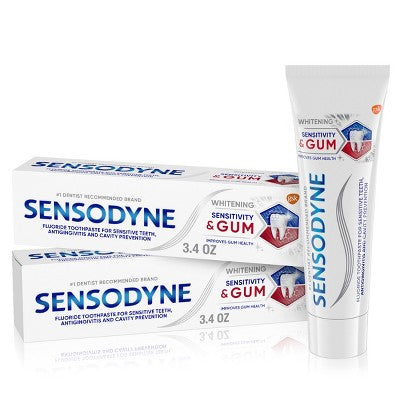 Sensodyne Sensitivity + Gum Whitening 2pk Toothpaste - Imperfect Box by This is Beauty US
