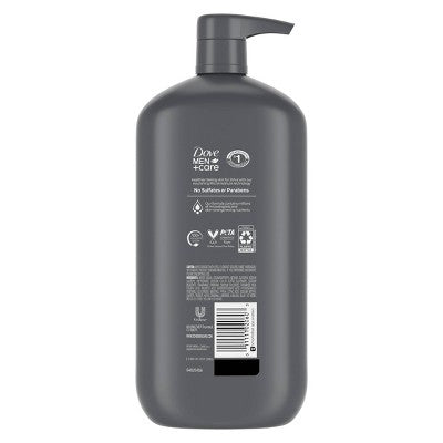 Dove Men+Care Extra Fresh Refreshing Body &amp;Face Wash Pump 30 fl oz - Imperfect container by This is Beauty US