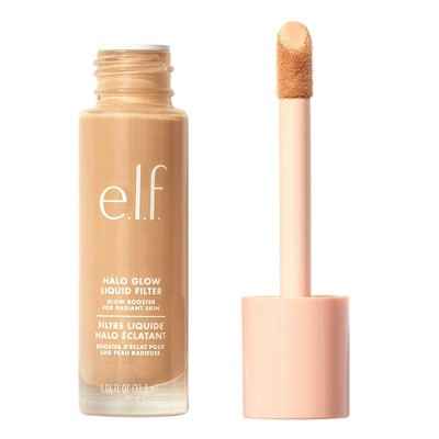 e.l.f. Halo Glow Liquid Filter Highlighter 5 Medium/Tan 1.06 fl oz - New