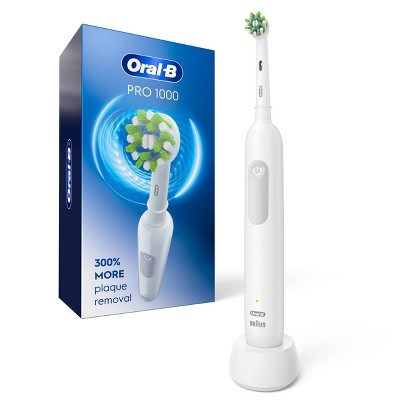 Oral-B Pro 1000 Electric Power Rechargeable Battery Toothbrush White - Imperfect Box by This is Beauty US