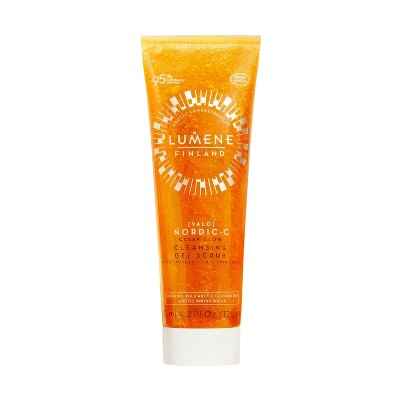 Lumene Valo Clear Glow Cleansing Gel Scrub with Vitamin C 4.2 fl oz - New