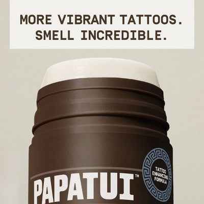 Papatui Enhancing Body Tattoo Stick Coconut Woods 2.6oz - Imperfect Container