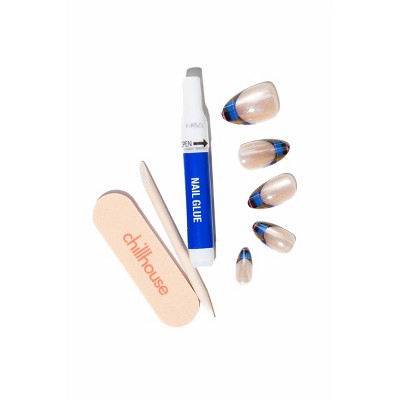 Chillhouse Chill Tips Press-On Nail Set Priestess of Punk 24ct - New by This is Beauty US